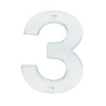 Numero p/casa lock "3" l6803 surtek