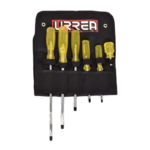 Jgo. de desarmador plano urrea 9600b (6 pzs)
