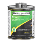 Pegamento weld on 711 pvc 1/4lt.