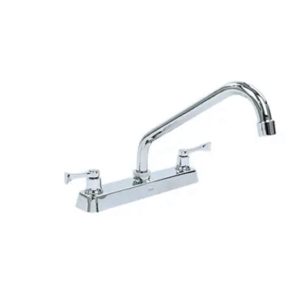 Mezcladora dica ecologica para fregadero cuello corto 8" 4312