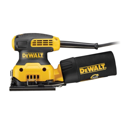Lijadora orbital dewalt dwe6411 1/4 de hoja