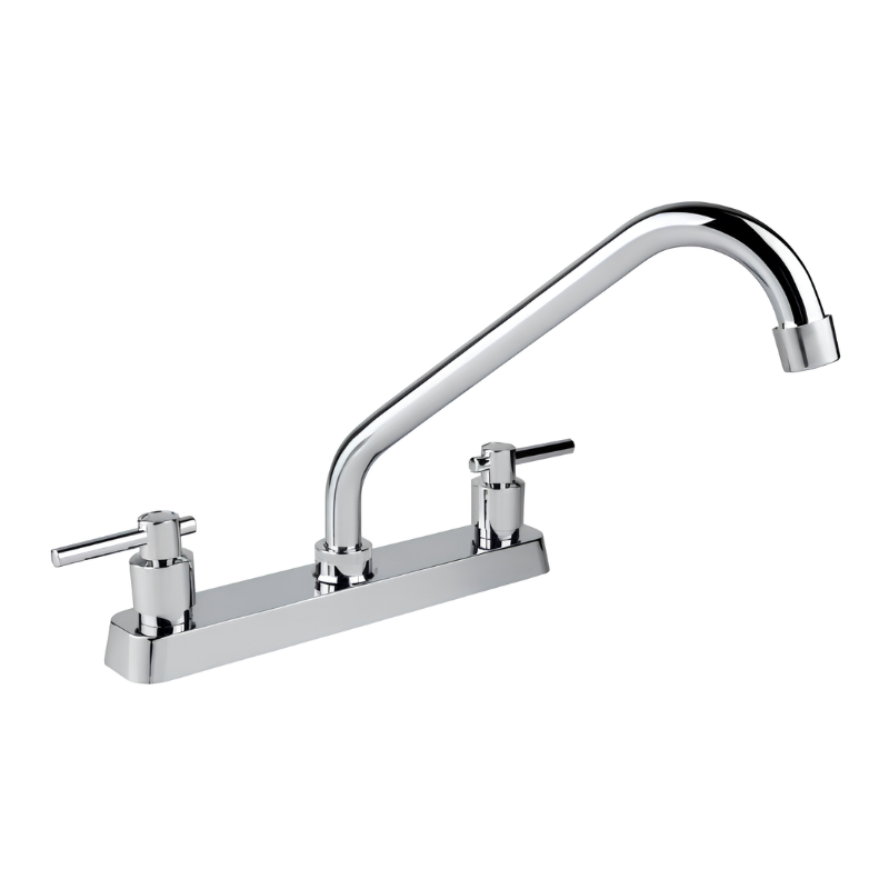 web-10 Mezcladora para Fregadero 8" Cuello Corto Dica 4335TS - Imagen 1